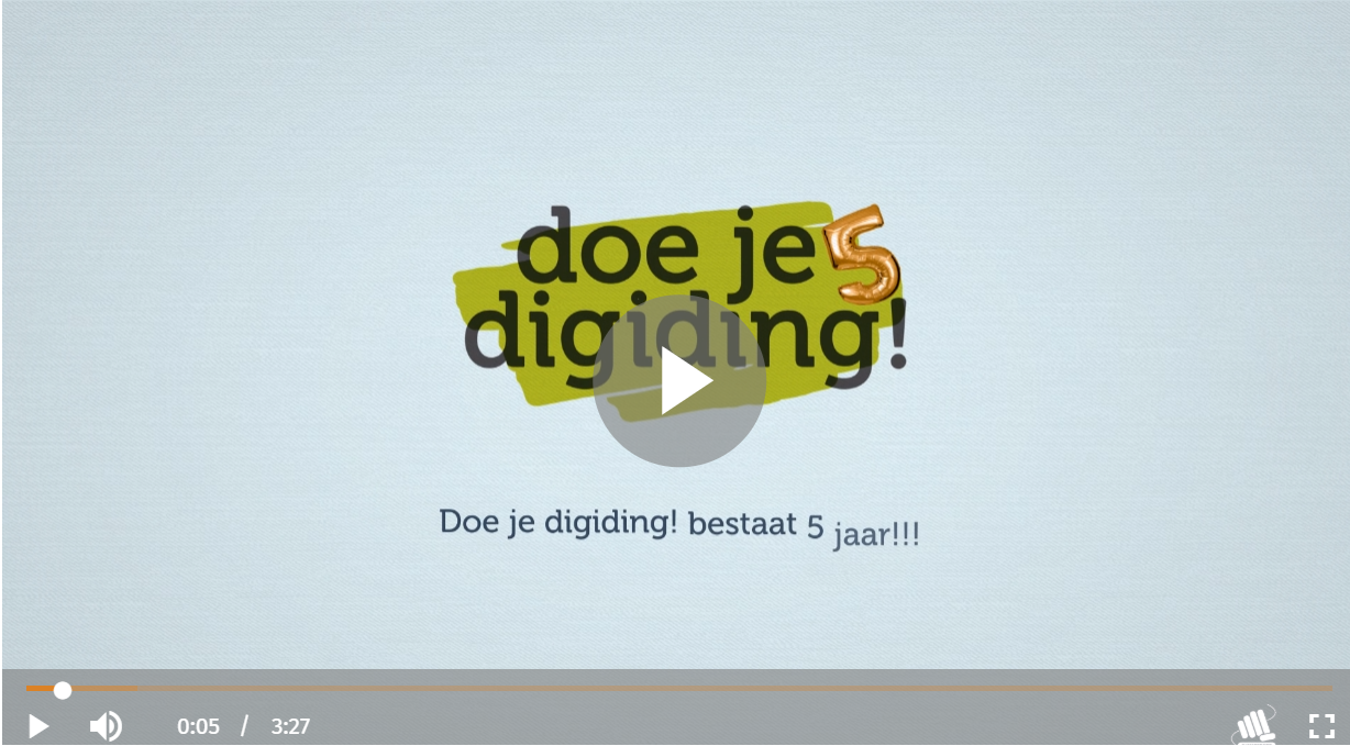 Doe je digiding 5 jaar!