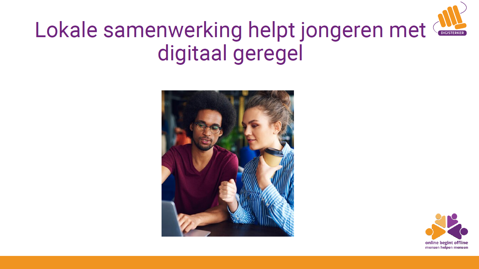 2.1 Lokale samenwerking jongeren en digitaal geregel