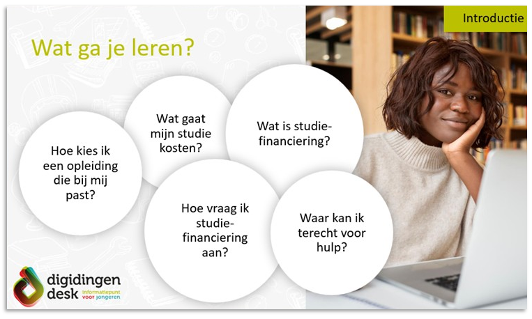 Introductie-dia Workshop Gaan studeren