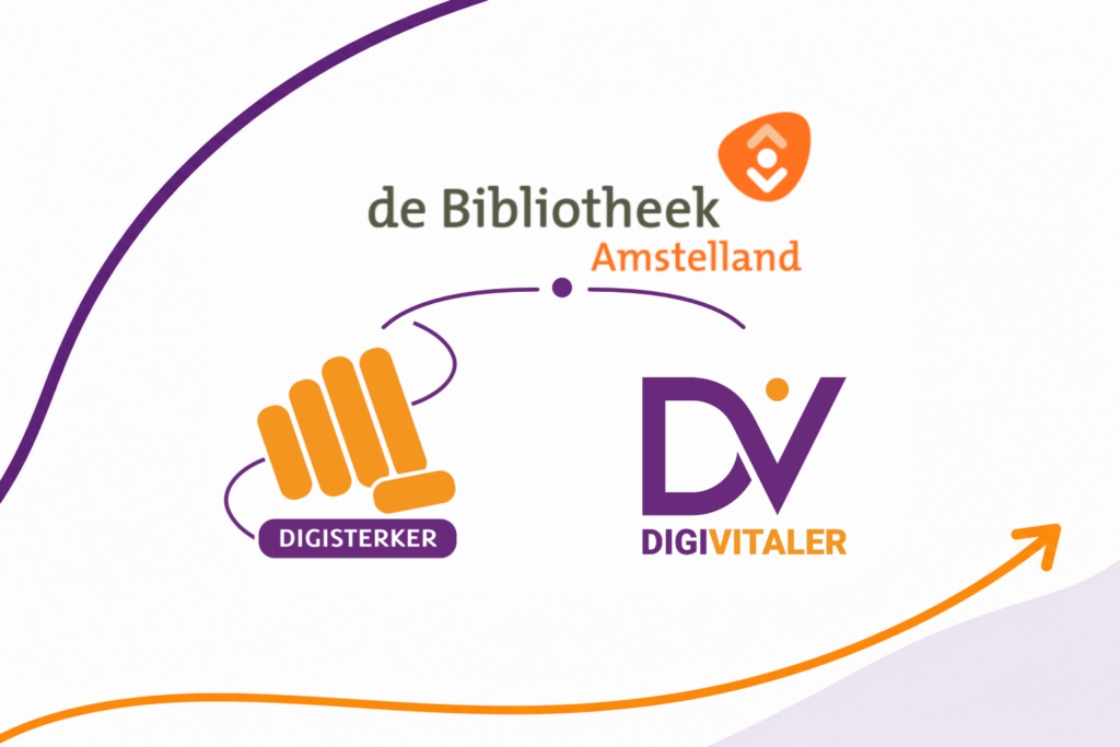 Logo's van Bibliotheek Amstelland, Digisterker en DigiVitaler